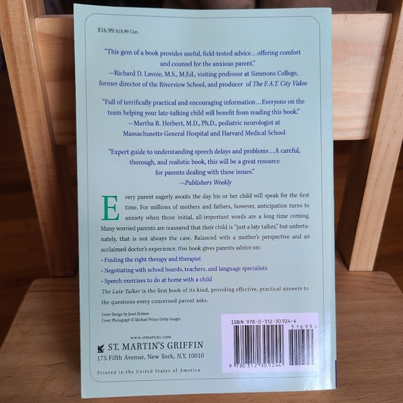 The Late Talker What to Do If Your Child Isn't Talking Yet Paperback Book - Picture 5 of 8